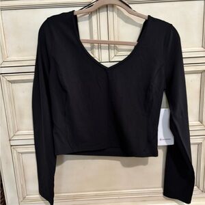 Lululemon Align Long Sleeve NWT Black size 12